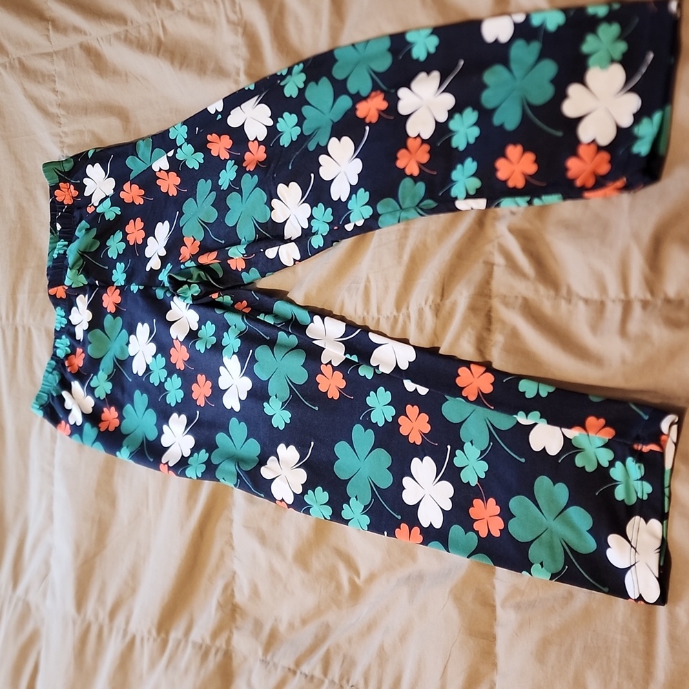 Colorful Clover Print Leggings